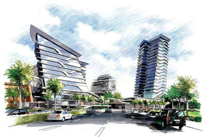 手繪培訓建筑景觀手繪表現(xiàn)